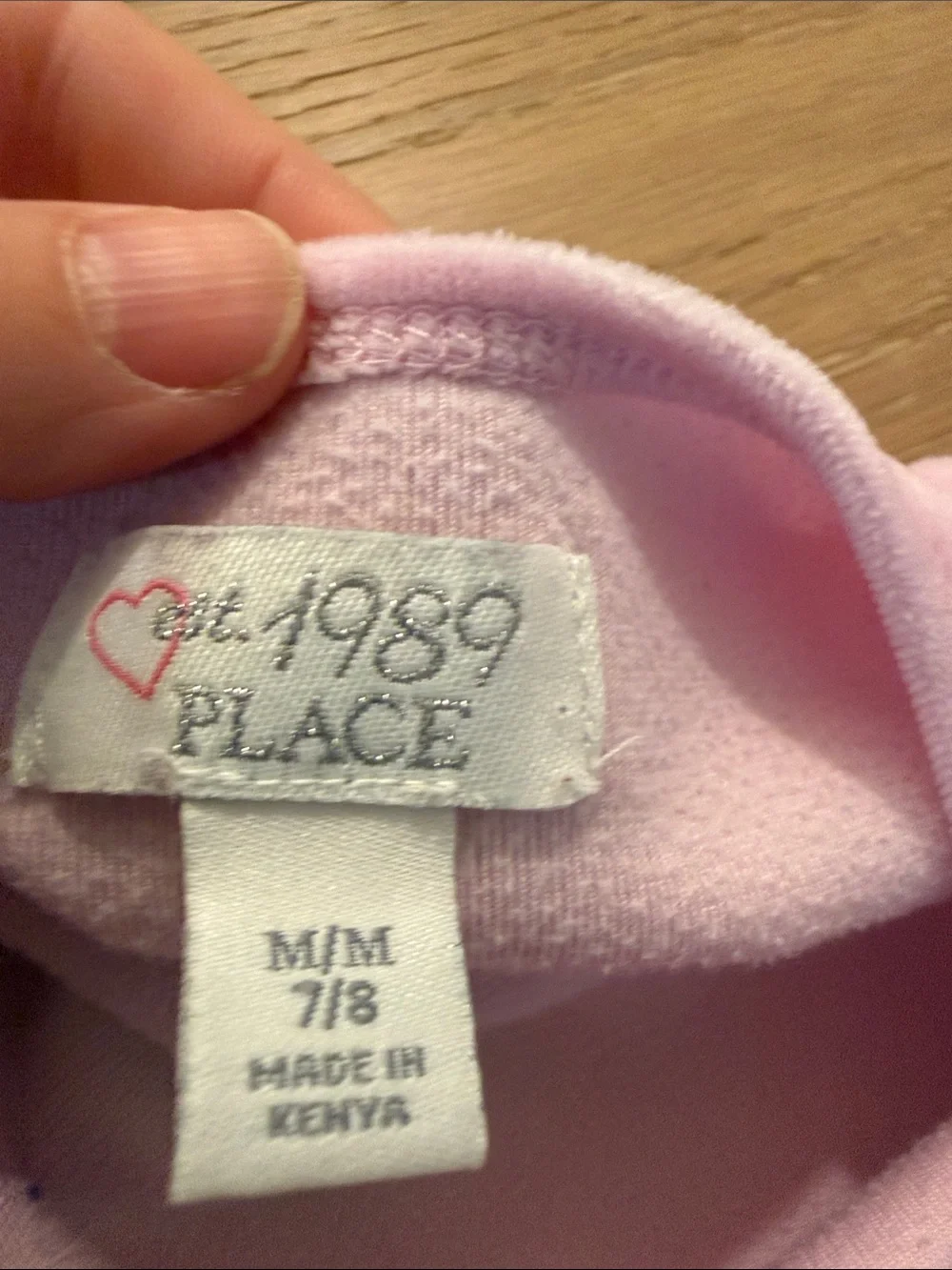 The Children's Place Light Pink Velvet Skater Dress - Picture 2 of 2
